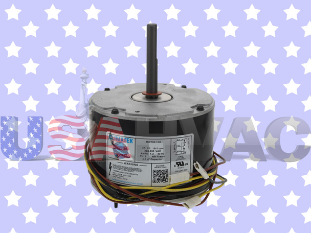Motore Ventola Condensatore Carrier NAN-FENG YY090-115706PH01-001 - 1/8 HP, 1125 RPM, 230V